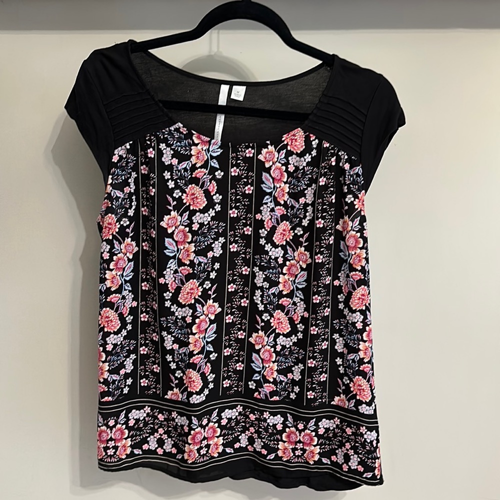 Lauren Conrad Floral Blouse